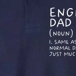 Engineer Dad Definition Funny Engineering Softstyle Adult Sport Polo