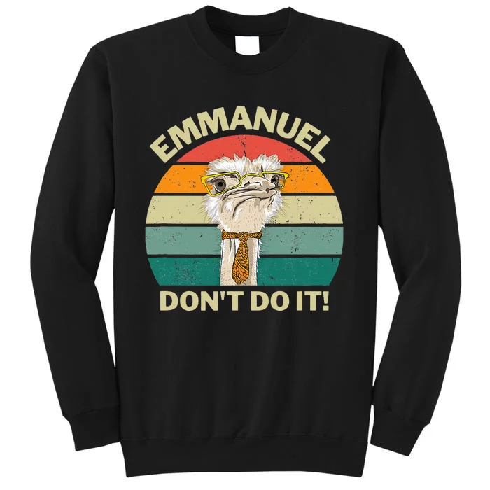 Emmanuel DonT Do It Funny Emu Farm Sweatshirt