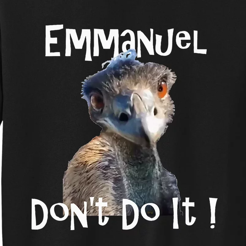 Emmanuel Dont Do It Funny Viral Emu Sweatshirt