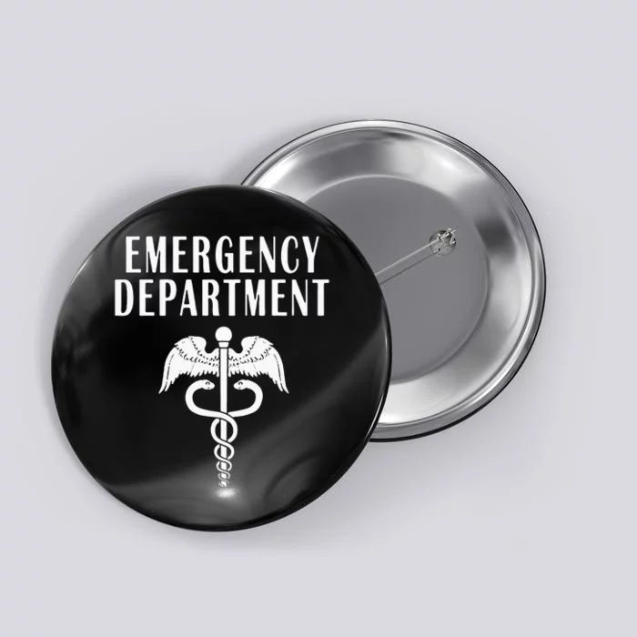 Emergency Department Emergency Room Healthcare Nursing Nurse Button