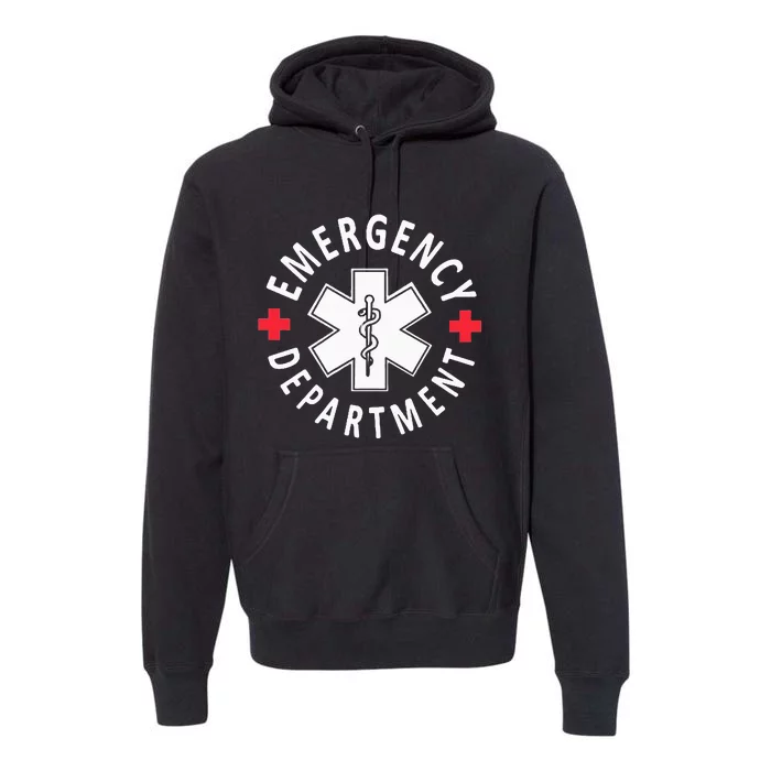 Emergency Department Emergency Room Healthcare Nursing Nurse Premium Hoodie