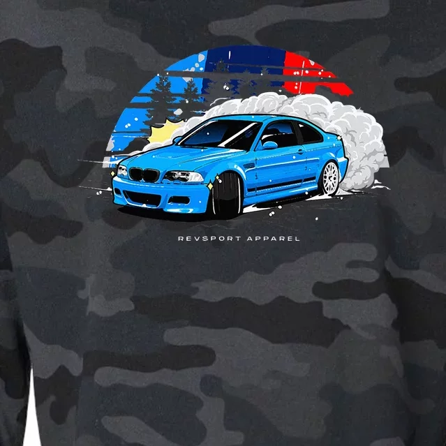 E46 Drifting Cropped Pullover Crew