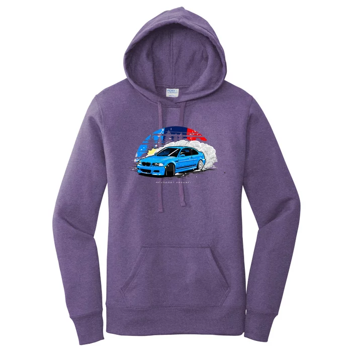 E46 Drifting Women's Pullover Hoodie