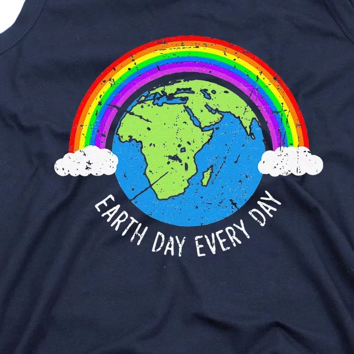 Earth Day Every Day Environment Save Nature Awareness Tank Top