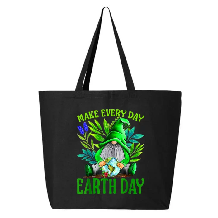 Earth Day Every Day Happy Earth Day 2024 Gnome 25L Jumbo Tote