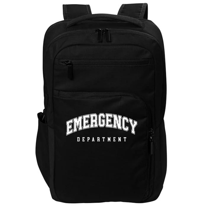 Emergency Department Er Nurse Impact Tech Backpack