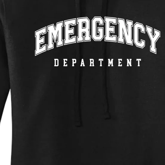 Emergency Department Er Nurse Women's Pullover Hoodie