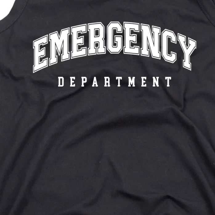 Emergency Department Er Nurse Tank Top