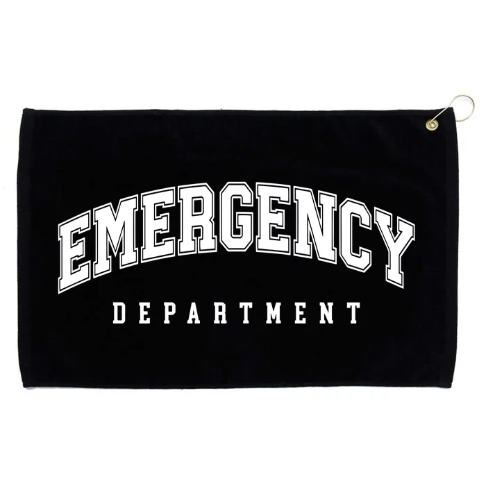 Emergency Department Er Nurse Grommeted Golf Towel