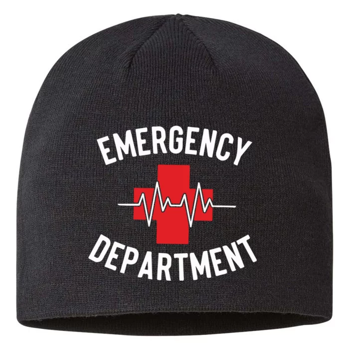 Emergency Department ER Nurse 8 1/2in Sustainable Knit Beanie