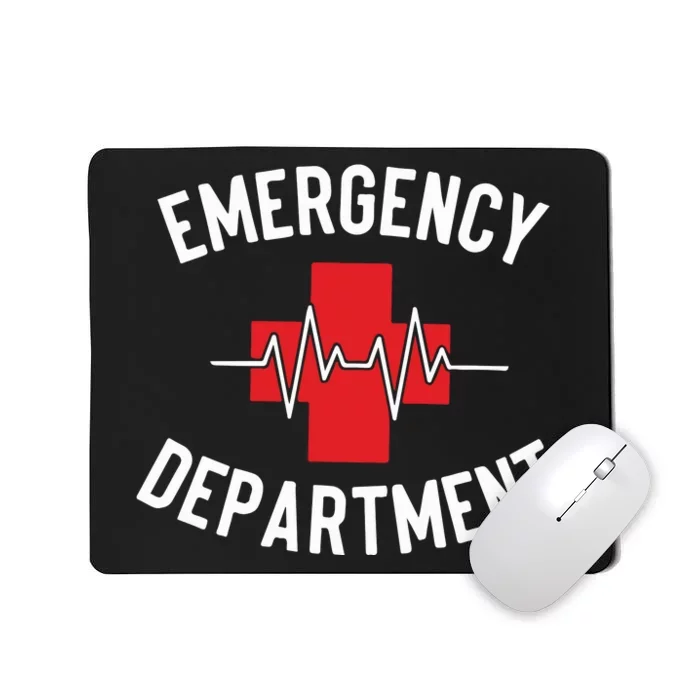 Emergency Department ER Nurse Mousepad