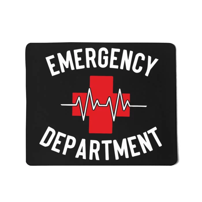 Emergency Department ER Nurse Mousepad