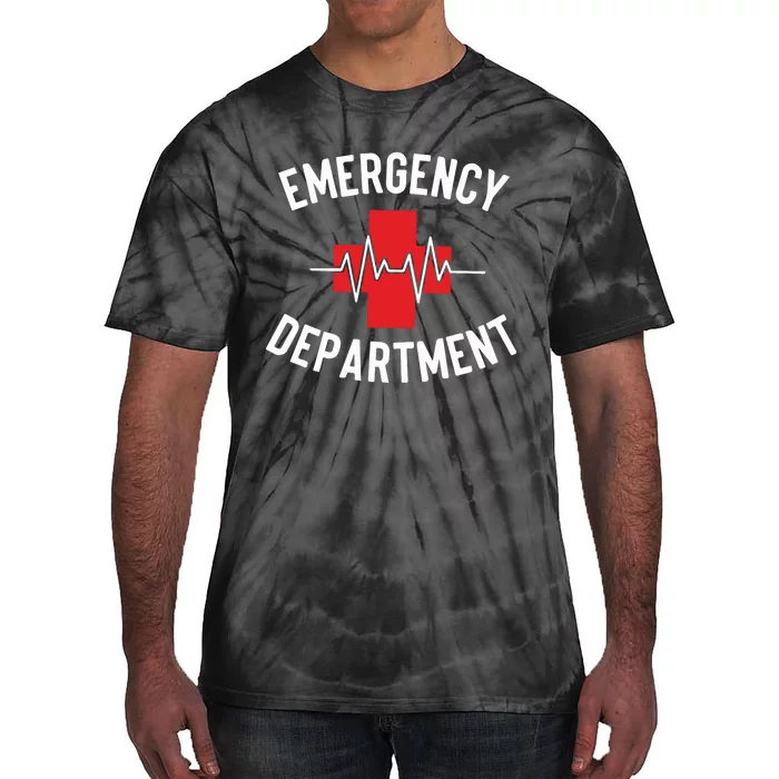 Emergency Department ER Nurse Tie-Dye T-Shirt