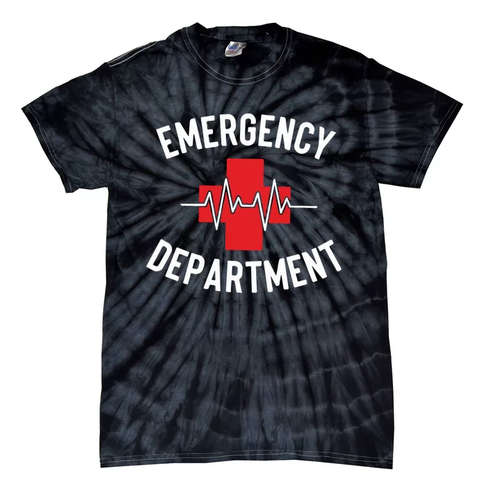 Emergency Department ER Nurse Tie-Dye T-Shirt