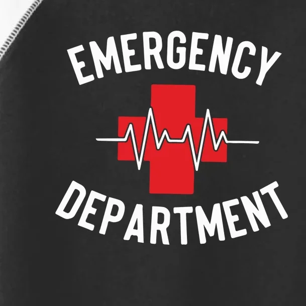 Emergency Department ER Nurse Toddler Fine Jersey T-Shirt