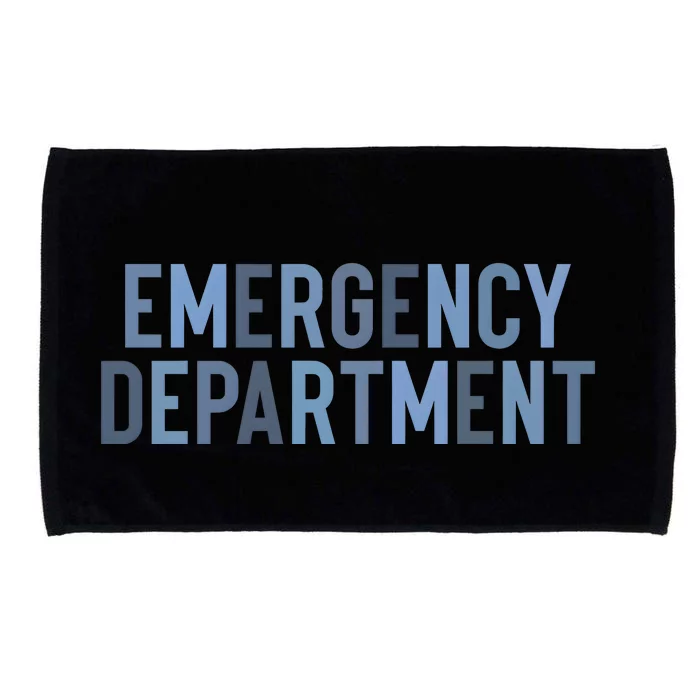 Emergency Department ER Nurse Health Care Microfiber Hand Towel