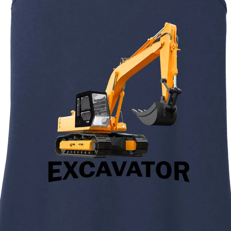 Excavator Design Ladies Essential Tank