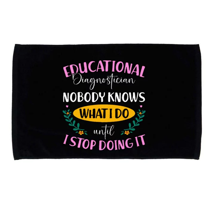 Educational Diagnostician Microfiber Hand Towel