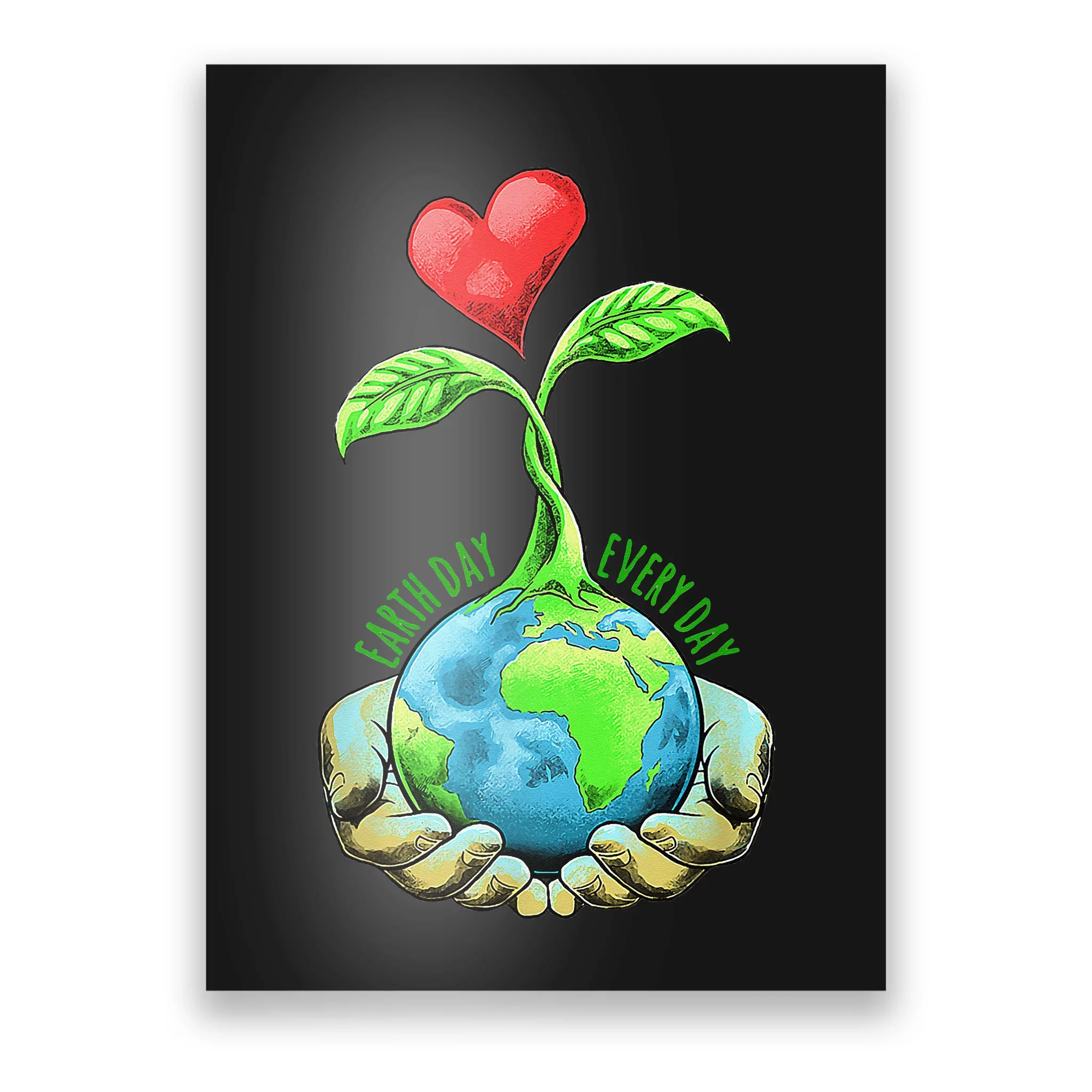 Poster design for mother earth day with girl - Stock Illustration  [63296451] - PIXTA