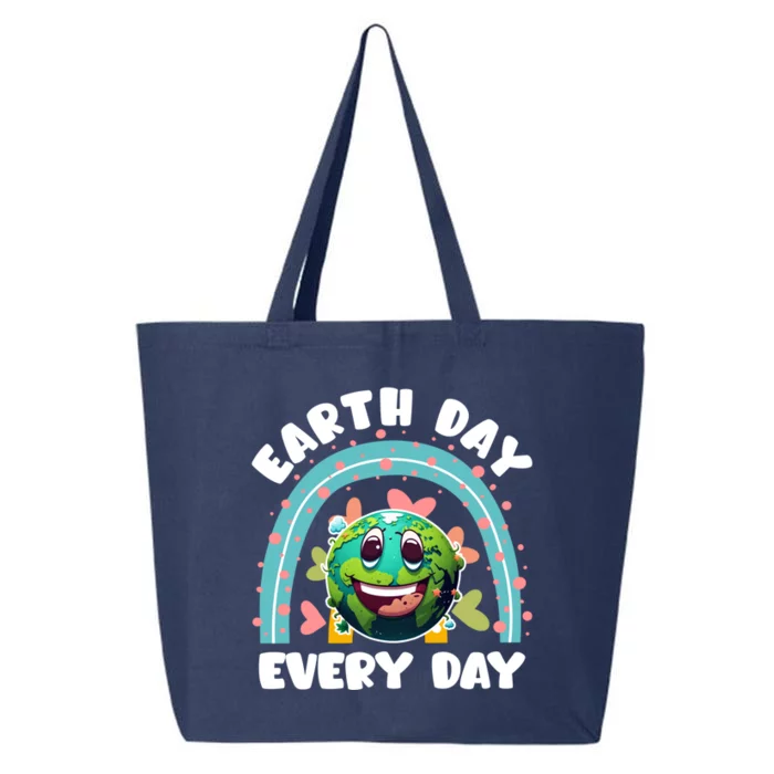 Earth Day Every Day Environtal Care Save Earth Funny Gift 25L Jumbo Tote