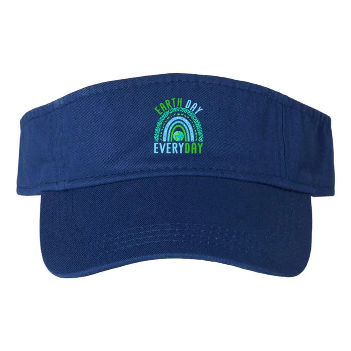 Earth Day Everyday Rainbow Valucap Bio-Washed Visor