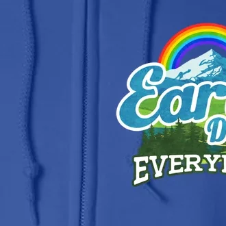 Earth Day Everday Climate Change Environtal Gift Full Zip Hoodie