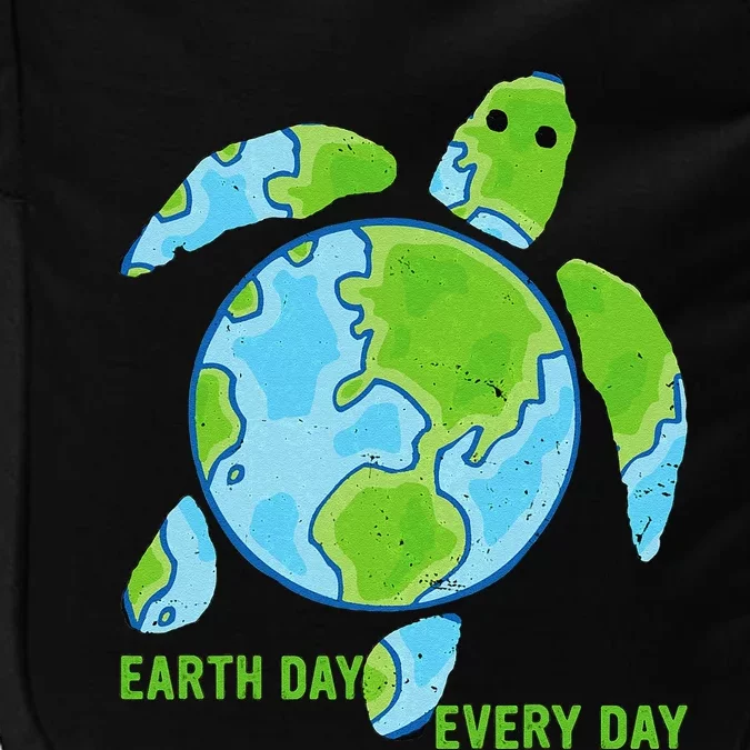 Earth Day Every Day Protect The Planet Save The Sea Turtles Impact Tech Backpack