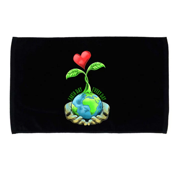 Earth Day Everyday Earth Day Gift Microfiber Hand Towel