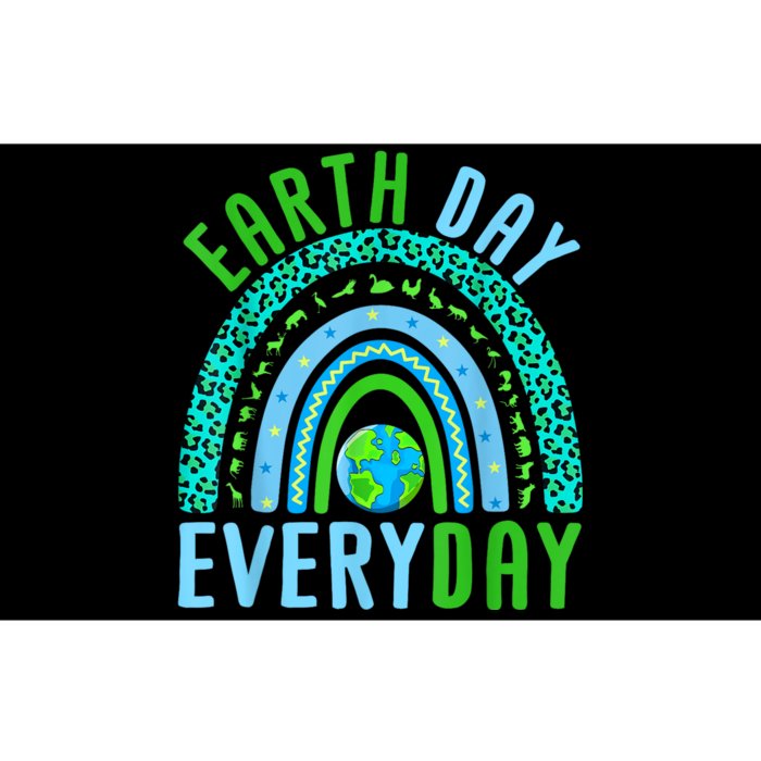 Earth Day Everyday Rainbow Design Earth Day Bumper Sticker