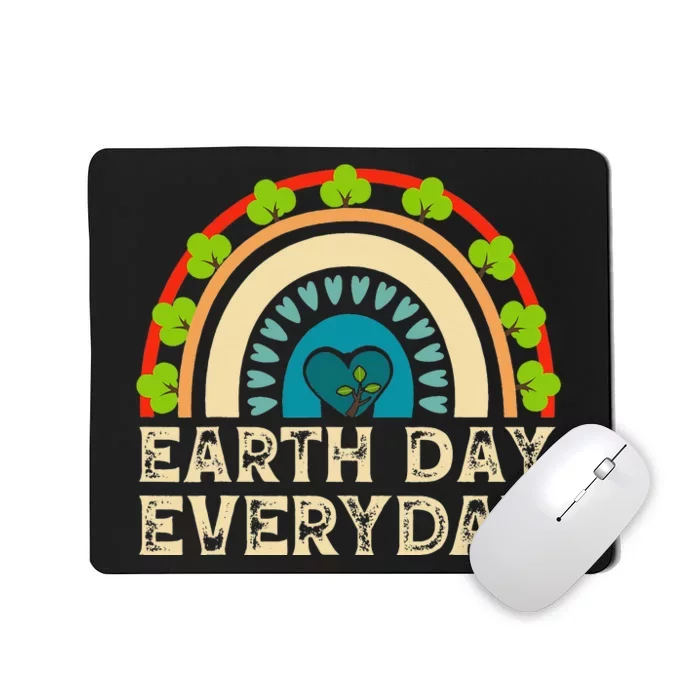 Earth Day Everyday Rainbow Mousepad