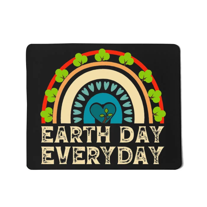 Earth Day Everyday Rainbow Mousepad