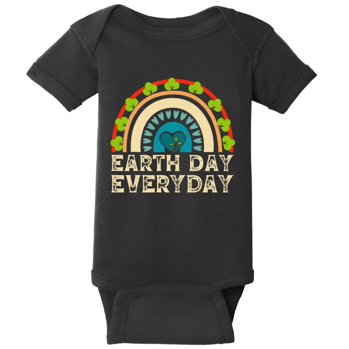 Earth Day Everyday Rainbow Baby Bodysuit