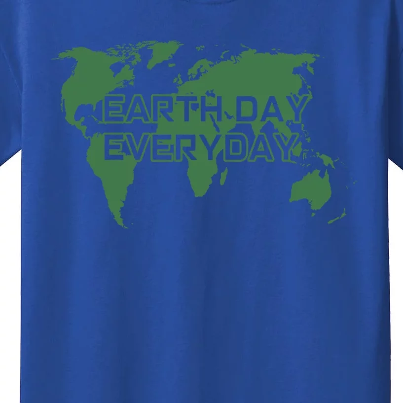 Earth Day Everyday Mother Earth Distressed Green Cool Gift Kids T-Shirt