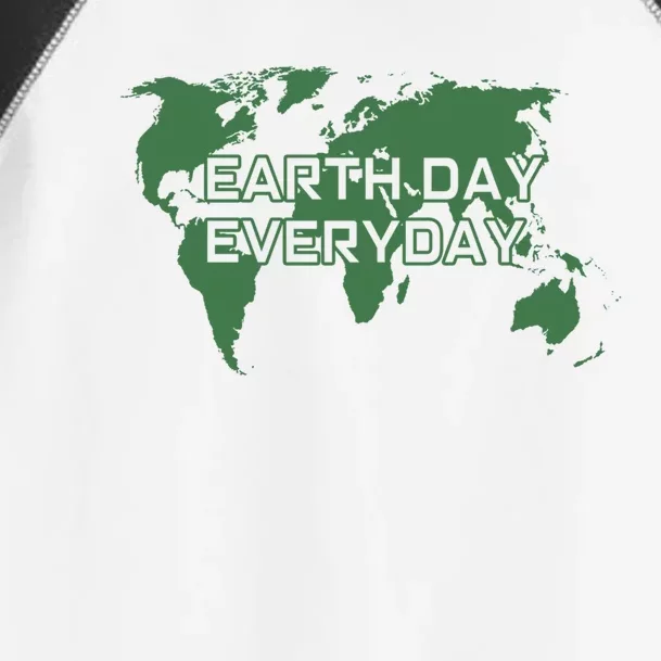 Earth Day Everyday Mother Earth Distressed Green Cool Gift Toddler Fine Jersey T-Shirt