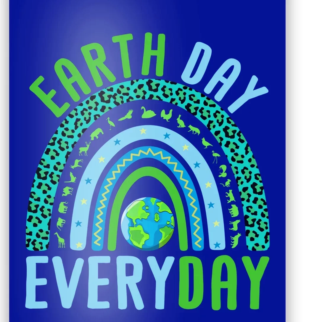 Earth Day Every Day Planet Earth Earth Day Everyday Rainbow Gift Poster