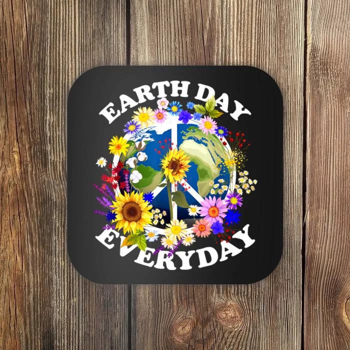 Earth Day Everyday Protect Our Planet Environmentalist Coaster