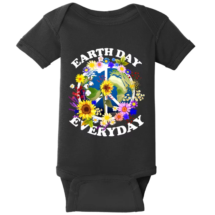 Earth Day Everyday Protect Our Planet Environmentalist Baby Bodysuit