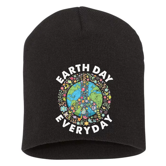 Earth Day Everyday Earth Day Climate Change & Earth Day Short Acrylic Beanie