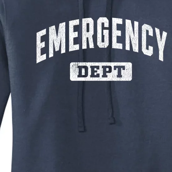 Emergency Departt Er Doctor Physician Nurse Gift Women's Pullover Hoodie