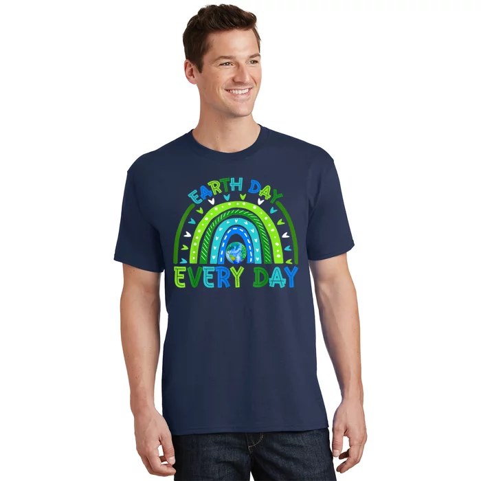 Earth Day Everyday S.hirt Earth Day Rainbow Save The Planet T-Shirt