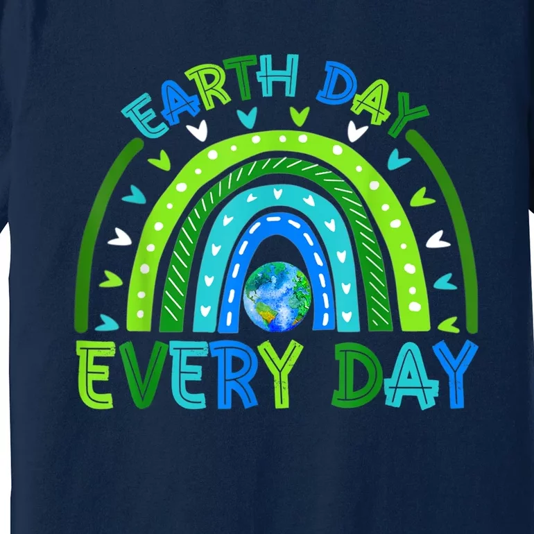 Earth Day Everyday S.hirt Earth Day Rainbow Save The Planet Premium T-Shirt