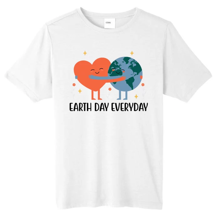 Earth Day Everyday Cute Heart ChromaSoft Performance T-Shirt