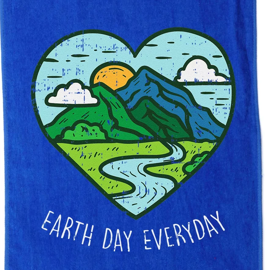 Earth Day Everyday April 22nd Environmentalist Gift Platinum Collection Golf Towel