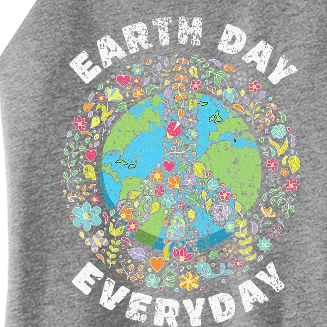 Earth Day Everyday Earth Day Gift Women’s Perfect Tri Rocker Tank