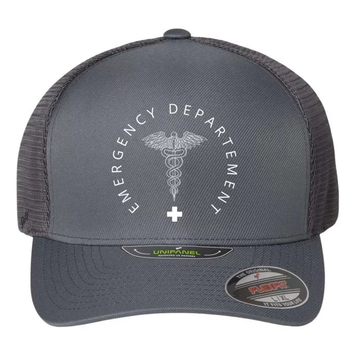 Emergency Department Flexfit Unipanel Trucker Cap