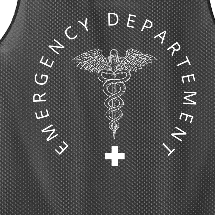 Emergency Department Mesh Reversible Basketball Jersey Tank