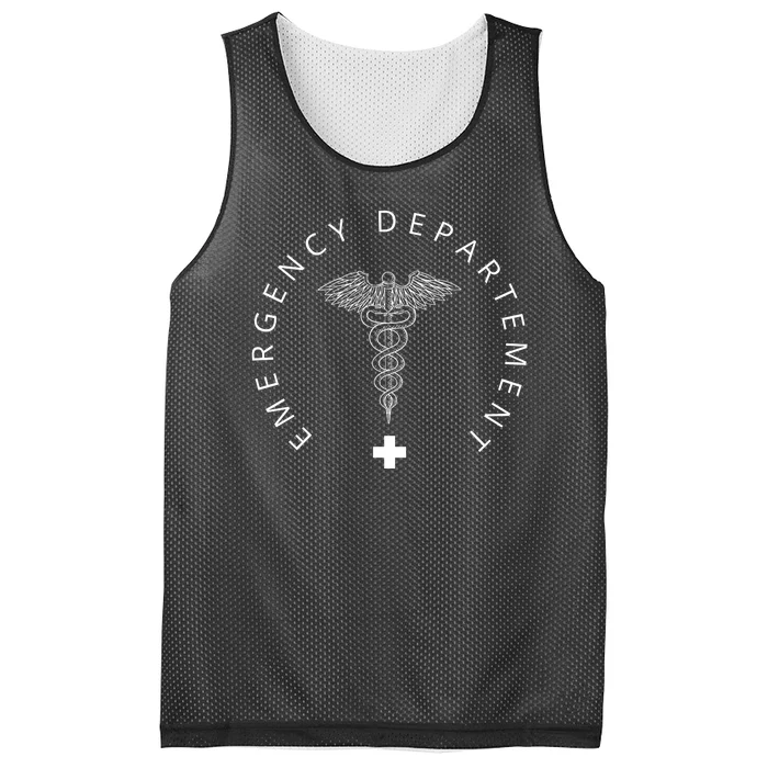 Emergency Department Mesh Reversible Basketball Jersey Tank