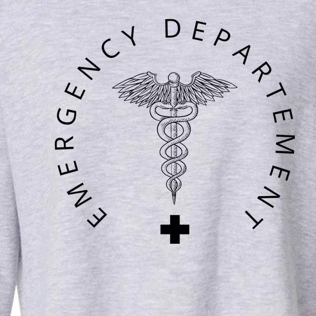 Emergency Department Cropped Pullover Crew