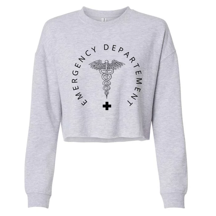 Emergency Department Cropped Pullover Crew