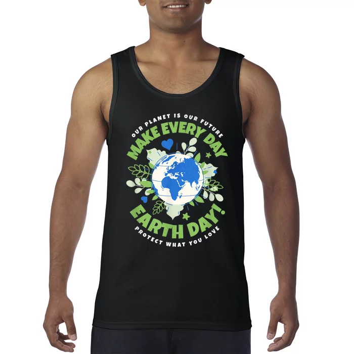 Earth Day Environmental Awareness Tank Top